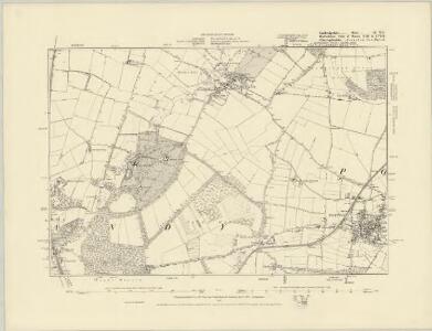 Cambridgeshire XLV.NE - OS Six-Inch Map