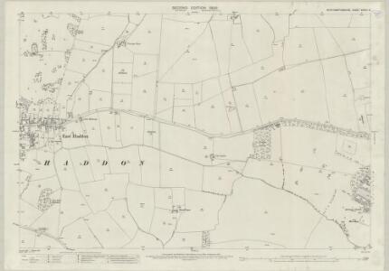 Northamptonshire XXXVII.6 (includes: East Haddon; Holdenby) - 25 Inch Map