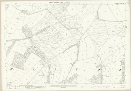 Lancashire XXV.13 (includes: Halton; Nether Kellet) - 25 Inch Map