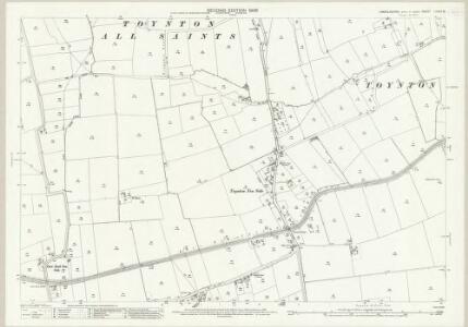 Lincolnshire LXXXII.16 (includes: East Keal; Toynton All Saints; Toynton St Peter) - 25 Inch Map