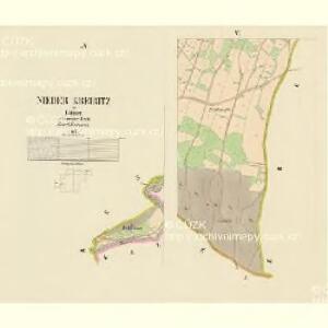 Nieder Kreibitz - c1298-1-005 - Kaiserpflichtexemplar der Landkarten des stabilen Katasters