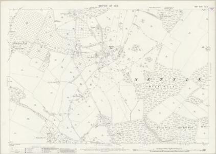 Kent XLI.15 (includes: East Peckham; Mereworth; Nettlestead; Wateringbury) - 25 Inch Map