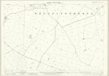 Leicestershire XLIX.3 (includes: Bruntingthorpe; Kimcote and Walton; Knaptoft; Peatling Parva) - 25 Inch Map