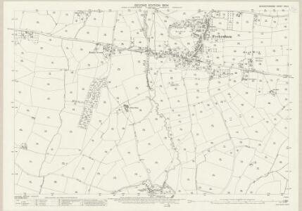 Worcestershire XXX.6 (includes: Feckenham; Inkberrow) - 25 Inch Map
