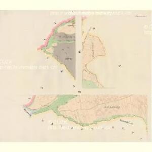 Prawonin - c6093-1-005 - Kaiserpflichtexemplar der Landkarten des stabilen Katasters