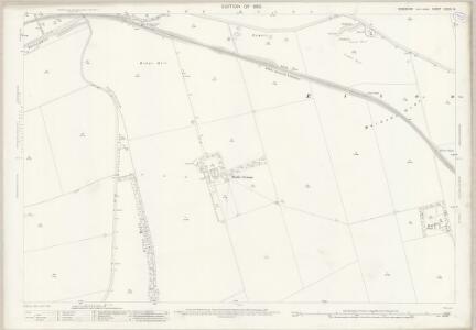 Yorkshire CXCIV.16 (includes: Etton; Goodmanham; Market Weighton) - 25 Inch Map