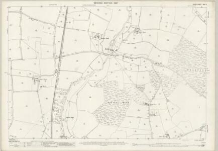 Essex (1st Ed/Rev 1862-96) XLV.5 (includes: Wickham Bishops; Witham) - 25 Inch Map