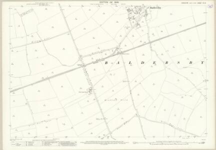 Yorkshire CII.8 (includes: Baldersby; Melmerby; Middleton Quernhow) - 25 Inch Map