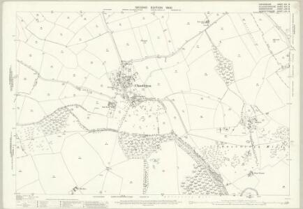 Oxfordshire XIII.8 (includes: Adlestrop; Chastleton; Evenlode; Little Compton) - 25 Inch Map