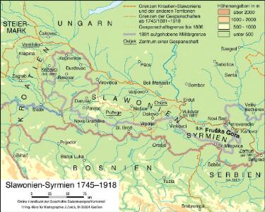 Slawonien-Syrmien 1745-1918