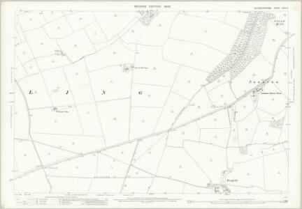 Gloucestershire XXVIII.5 (includes: Guiting Power; Haselton; Hawling; Naunton; Notgrove) - 25 Inch Map