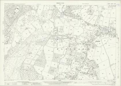 Surrey XXX.16 (includes: Elstead) - 25 Inch Map