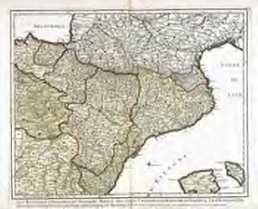 Les royaumes d'Aragon et de Navarre, partie des deux Castilles et du royaume de Valence