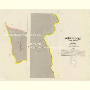 Olbersdorf (Aubrachtice) - c0011-1-006 - Kaiserpflichtexemplar der Landkarten des stabilen Katasters