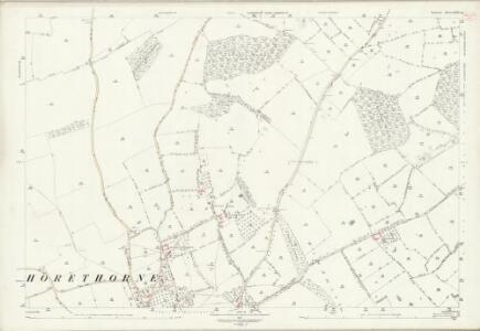 Somerset LXXV.10 (includes: Charlton Horethorne; Compton Pauncefoot; Horsington; Maperton; North Cheriton) - 25 Inch Map