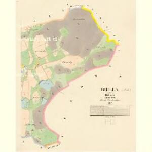 Biella - c0181-1-002 - Kaiserpflichtexemplar der Landkarten des stabilen Katasters