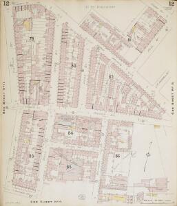 Insurance Plan of Northampton (1899): sheet 12