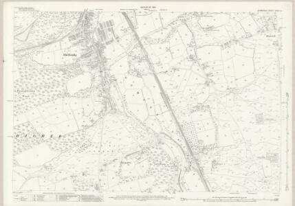 Glamorgan XXXIV.15 (includes: Coety Higher; Newcastle Higher; St Brides Minor; Ynysawdre) - 25 Inch Map