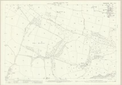 Pembrokeshire XLIII.2 (includes: Lamphey; St Michael; Stackpole Elidir) - 25 Inch Map