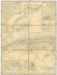 Carte de la Régence d'Alger et d'une partie du bassin de la Méditerranée