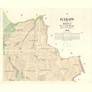 Rakow - m2546-1-003 - Kaiserpflichtexemplar der Landkarten des stabilen Katasters
