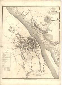 Plan of the City of Perth from actual survey.