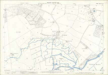 Surrey XVII.10 (includes: Pyrford; Ripley; Woking) - 25 Inch Map