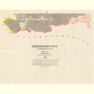 Stržebohostitz (Střebohostice) - c8041-1-003 - Kaiserpflichtexemplar der Landkarten des stabilen Katasters