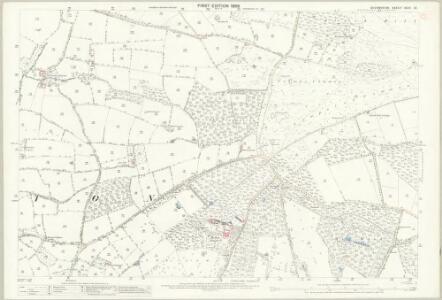 Devon XCIII.10 (includes: Lympstone; Withycombe Raleigh; Woodbury) - 25 Inch Map