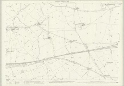 Wiltshire XV.9 (includes: Lydiard Tregoze; Wootton Bassett) - 25 Inch Map