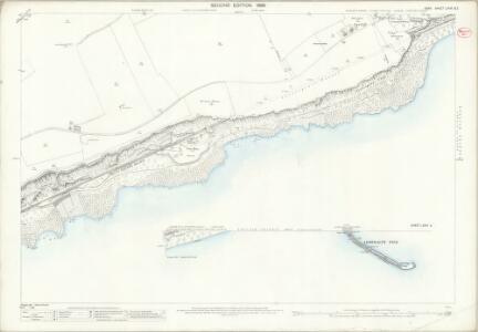Kent LXXVI.1 & 2 (includes: Dover) - 25 Inch Map