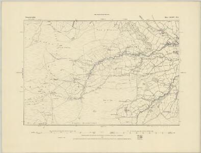 Montgomeryshire XXXIV.NW - OS Six-Inch Map