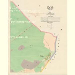 Patek - c5655-1-003 - Kaiserpflichtexemplar der Landkarten des stabilen Katasters
