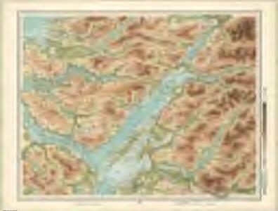 Oban, Fort William - Bartholomew's 'Survey Atlas of Scotland'