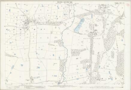 Cheshire LIV.9 (includes: Barton; Carden; Clutton; Coddington; Stretton) - 25 Inch Map