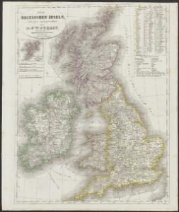 [Neuer Atlas der ganzen Erde nach den neuesten Bestimmungen ... : XI.] Die Britischen Inseln