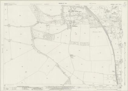 Hampshire and Isle of Wight XXXII.4 (includes: Barton Stacey; Bullington; Wonston) - 25 Inch Map