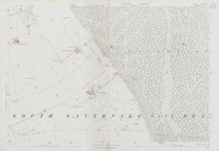 Wiltshire XXXVI.2 (includes: Savernake) - 25 Inch Map