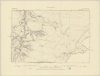 Montgomeryshire XLVIII.NW - OS Six-Inch Map