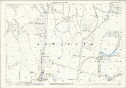 Surrey XXVII.11 (includes: Godstone) - 25 Inch Map