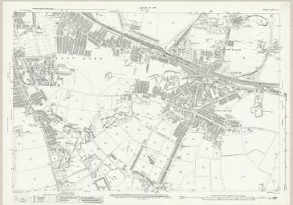 Durham VII.1 (includes: Gateshead; Heworth) - 25 Inch Map