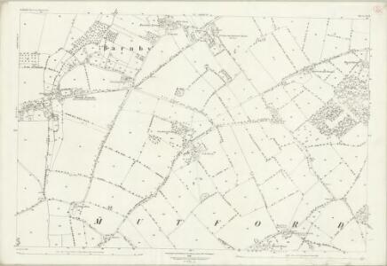 Suffolk X.13 (includes: Barnby; Mutford; North Cove) - 25 Inch Map