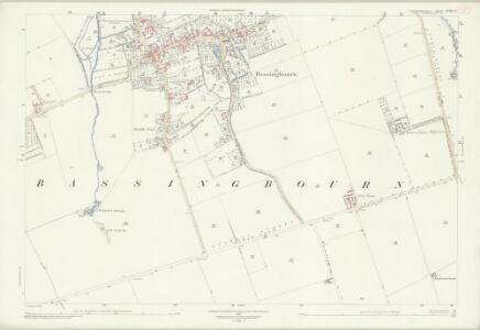 Cambridgeshire LVIII.5 (includes: Bassingbourn; Kneesworth; Litlington) - 25 Inch Map