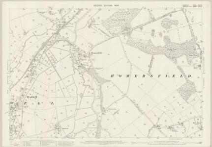 Norfolk CVII.5 (includes: Alburgh; Homersfield; South Elmham St Cross; Wortwell) - 25 Inch Map