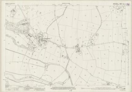 Derbyshire LIII.5 (includes: Draycott in the Clay; Foston and Scropton; Marchington; Sudbury) - 25 Inch Map