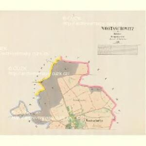 Wostaschowitz - c5547-1-001 - Kaiserpflichtexemplar der Landkarten des stabilen Katasters