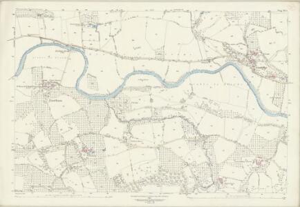 Worcestershire XIX.4 (includes: Eastham; Kington on Teme; Lindridge) - 25 Inch Map