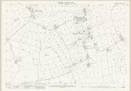 Norfolk LXXXV.3 (includes: Deopham; Great Ellingham; Hingham; Morley) - 25 Inch Map