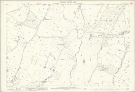 Kent LIII.10 (includes: East Sutton; Headcorn; Ulcombe) - 25 Inch Map