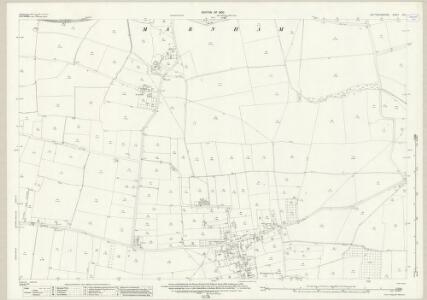Nottinghamshire XX.11 (includes: Marnham; Normanton On Trent; Weston) - 25 Inch Map